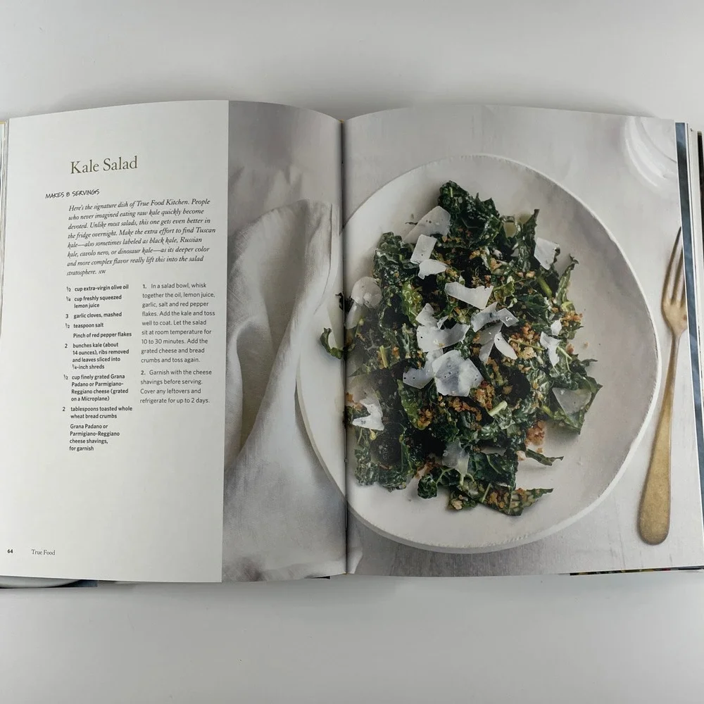True Food Andrew Weil MD Sam Fox Michael Stebner Cookbook 2012 First Edition